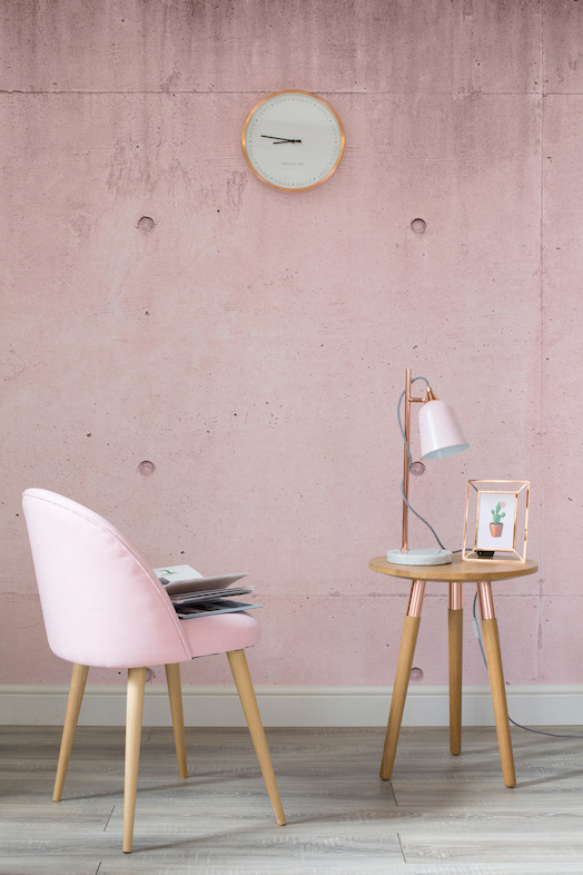 Pink Modern Concrete