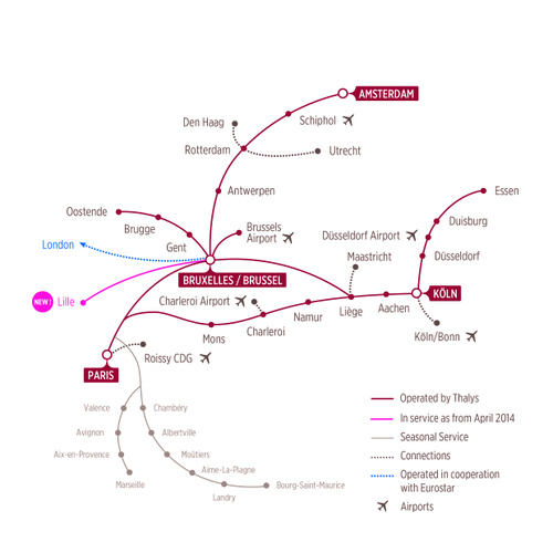 Thalys Netwerk