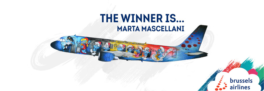 The Smurfs to become Brussels Airlines 5th Belgian Icon
