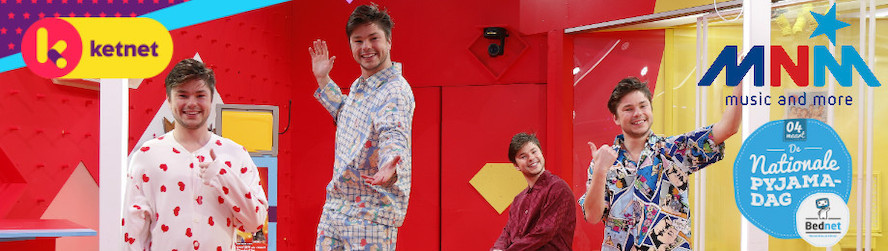 Ketnet en MNM steunen de Nationale Pyjamadag op 4 maart