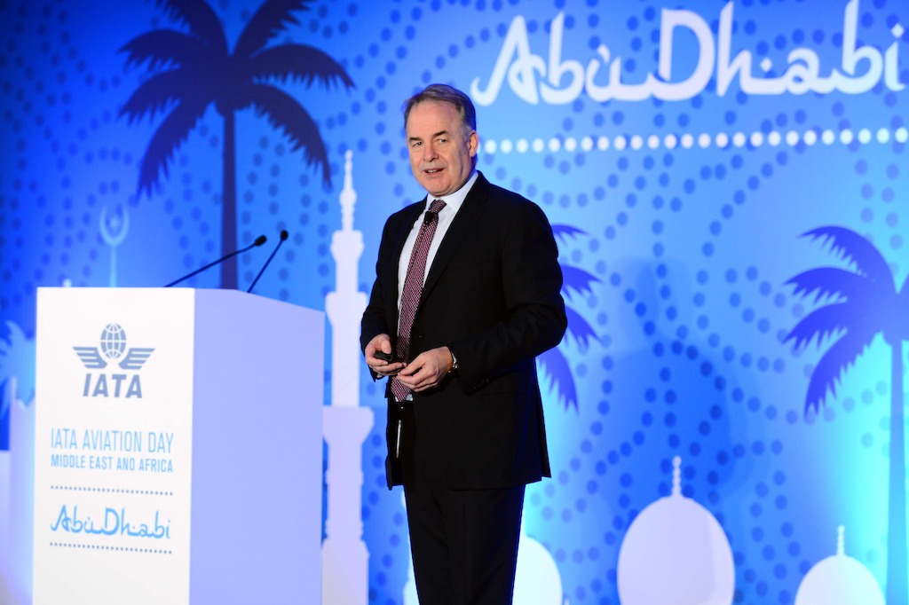 James Hogan, CEO d'Etihad Airways, a prononcé aujourd'hui un discours lors du IATA Aviation Day à Abu Dhabi