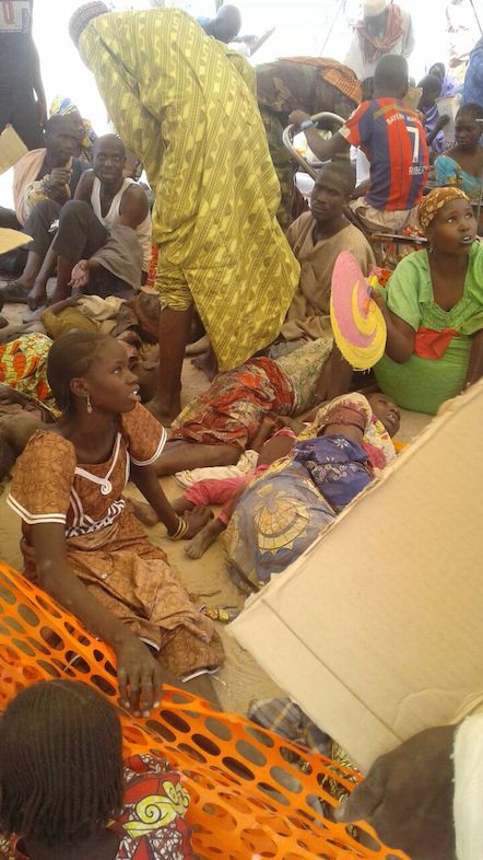 A bombing by the Nigerian Army has occurred in an internally displaced person camps in Rann, Nigeria. MSF teams have seen 120 wounded and at least 50 dead following the bombing. Teams are trying to provide emergency first aid in its facility and are stabilizing patients to evacuate wounded. We are asking the authorities to put all measures in place in order to facilitate the emergency evacuation of wounded (by air and land). Our medical and surgical teams in Cameroon and Chad are ready to treat wounded patients. Photographer: MSF