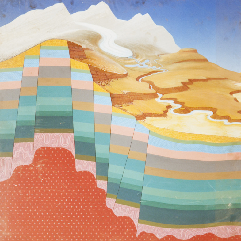 Yto Barrada. Untitled (painted educational boards found in Natural History Museum, never opened, Azilal, Morocco; fig. 4), 2013-2015<br/>© Yto Barrada 2016, Courtesy Pace London; Sfeir-Semler Gallery, Hamburg, Beirut; and Galerie Polaris, Paris