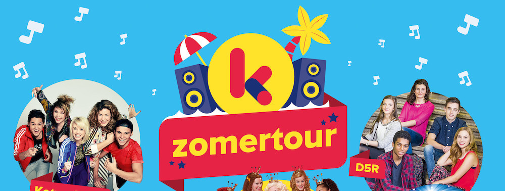 De Ketnet Zomertour trekt door Vlaanderen
