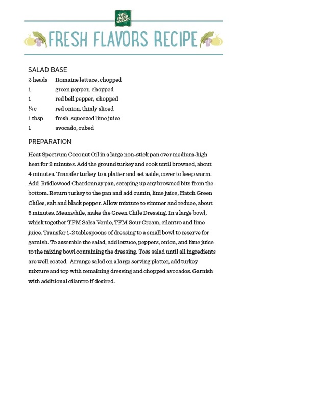 Recipe: Turkey Green Chili Taco Salad (2)