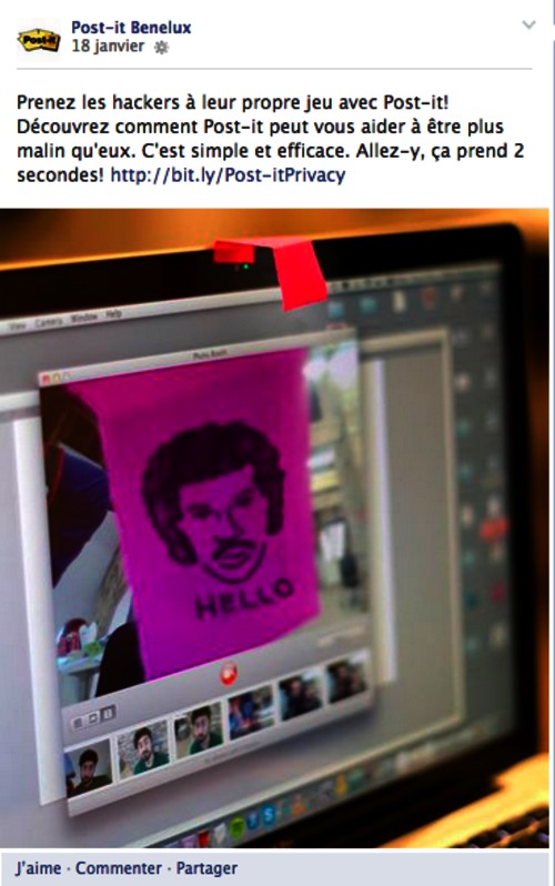 Facebook page