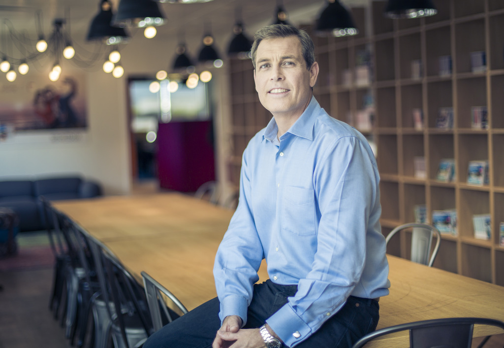 John Perkins, CEO du groupe Smartbox