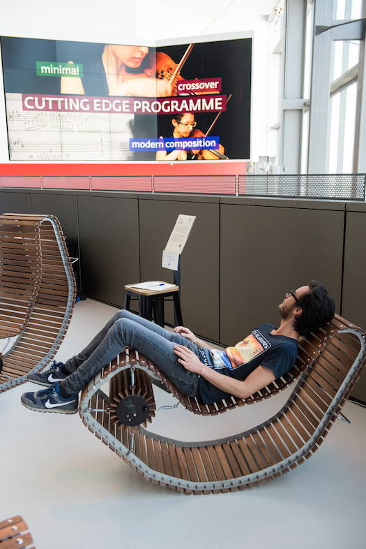 Rocking Chairs in Festival Hub (c) Anna van Kooij