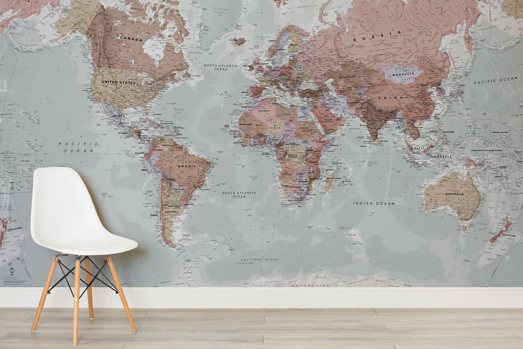Classic World Map