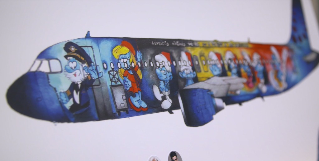 The Smurfs - by Martha Mascellani