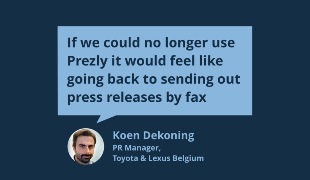 Quote by the spokesperson of Toyota