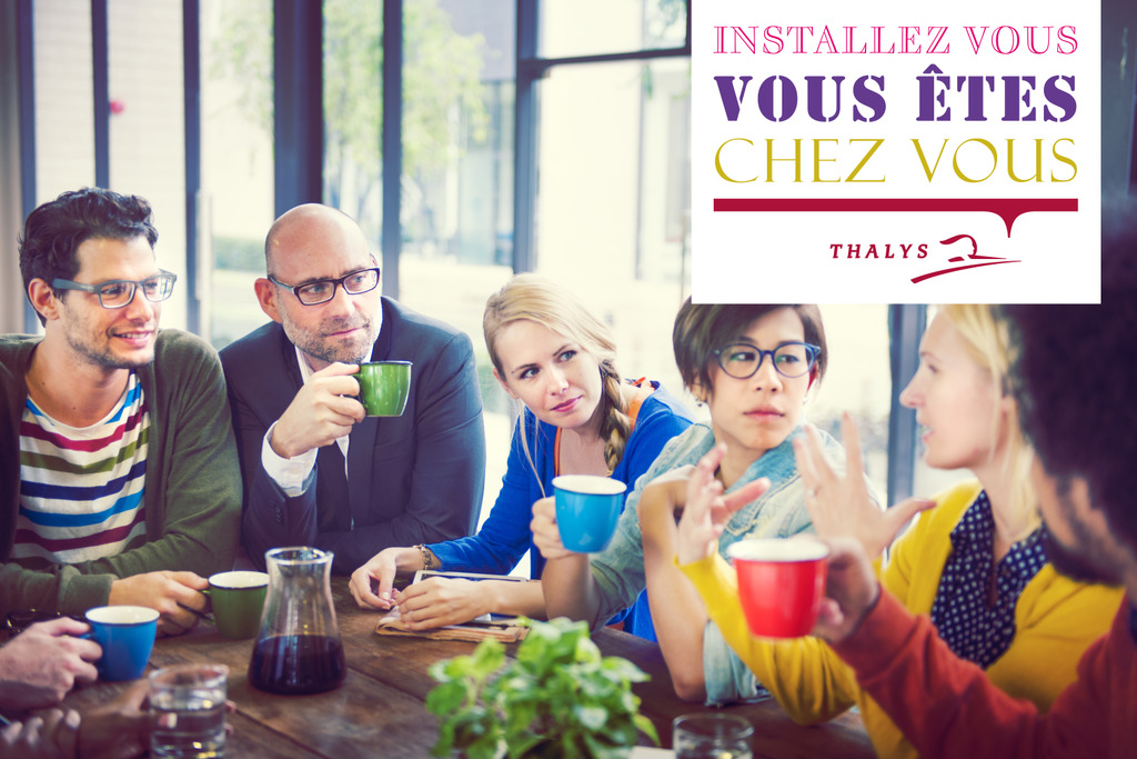 Bienvenue chez vous, une campagne de communication interne pour Thalys