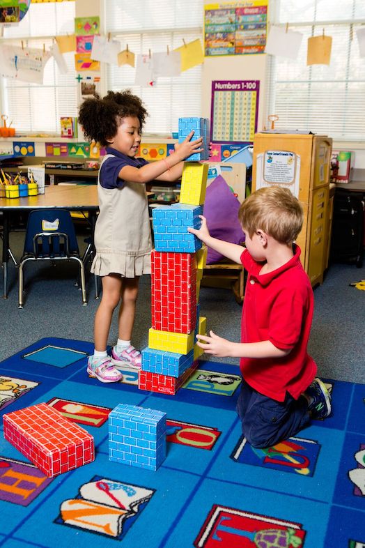 Building towers with blocks