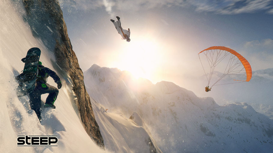 DESCIENDE POR LAS COLINAS NEVADAS DE LOS ALPES CON STEEP™, YA DISPONIBLE
