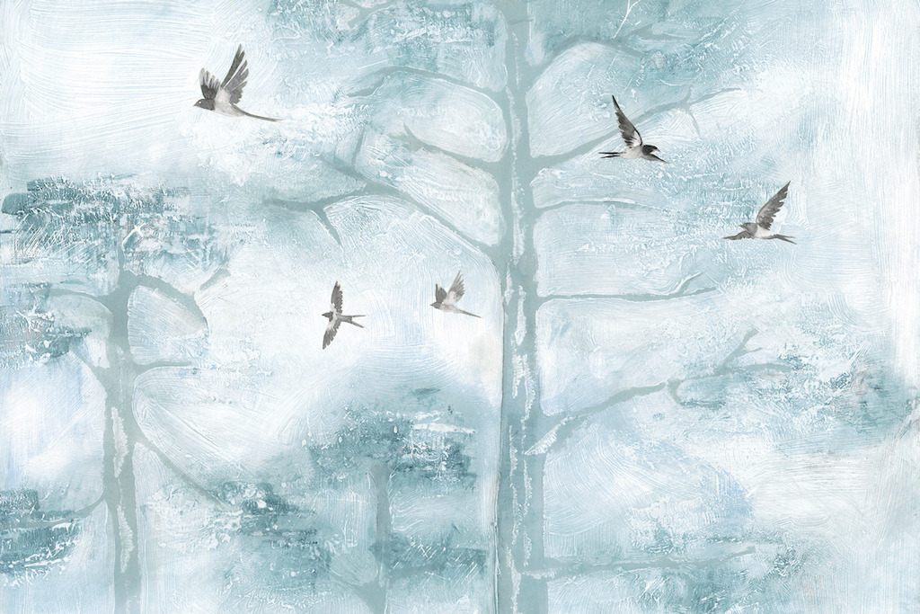 Tree Tops Blue - Product Swatch