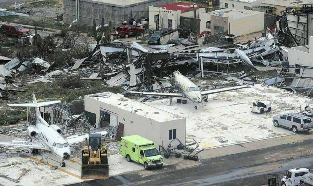 Visuals of regional destruction post-Hurricane Irma.
