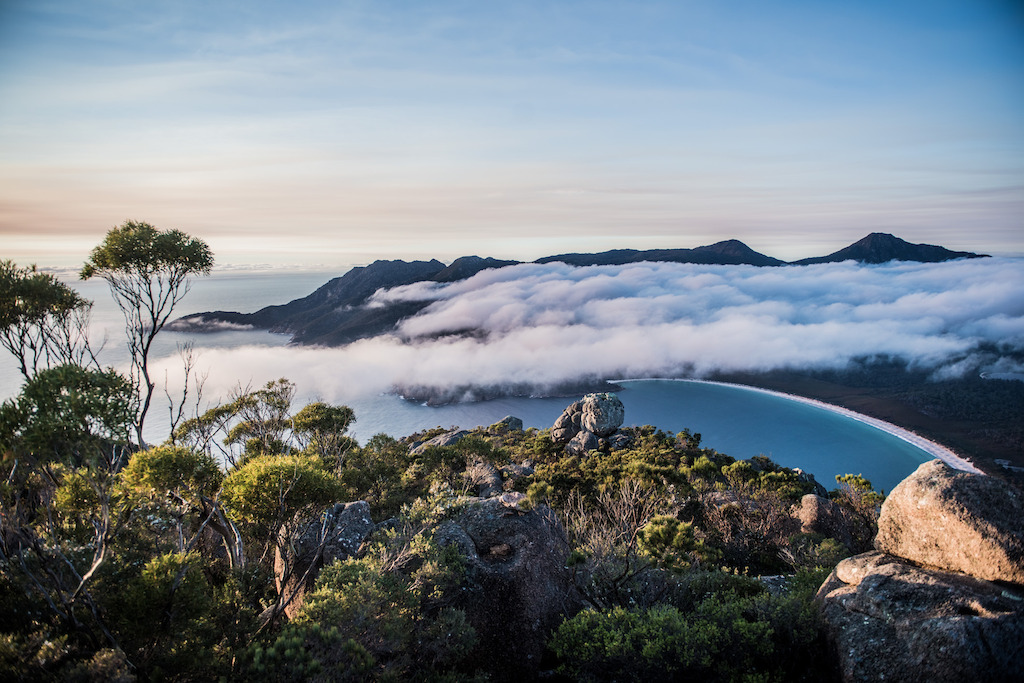 Tasmania is known for its great nature. On the picture Freycinet National Park