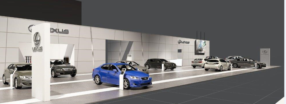 Lexus op het autosalon van Brussel 2014