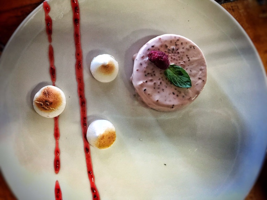 Panacotta de Frambuesas