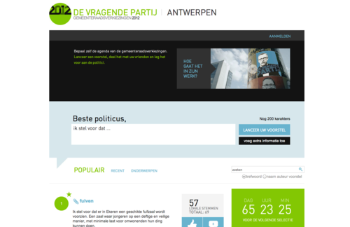 De vragende partij
