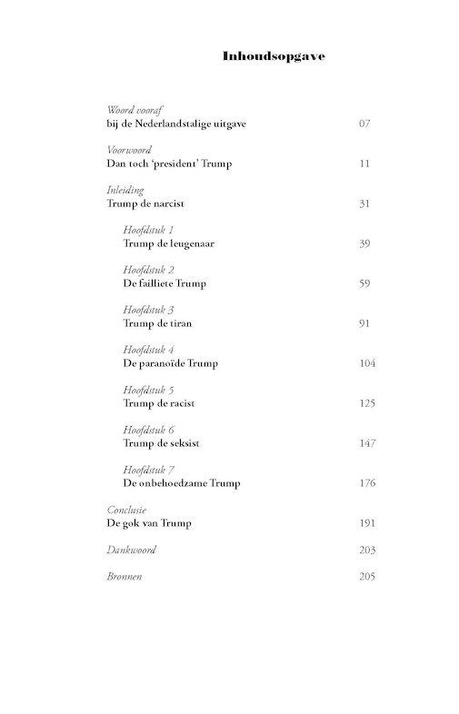 Pagina's van Trump BW-drukklaar