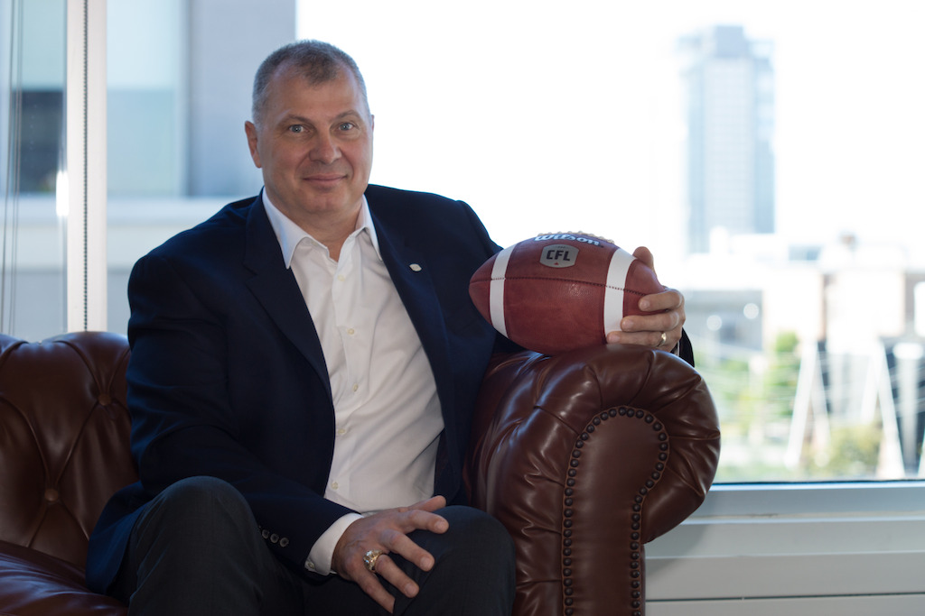 CFL Commissioner Randy Ambroise. Photo: Danny Gibson