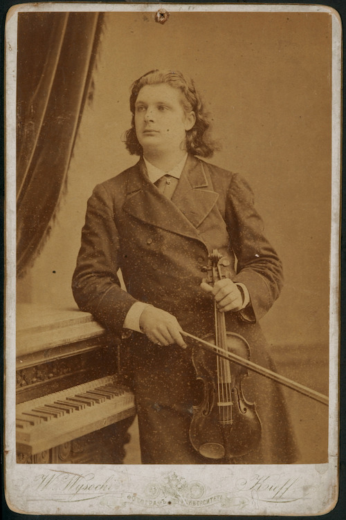 Portrait d'Eugène Ysaÿe