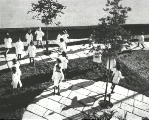 David Claerbout, Kindergarten Antonio Sant’Elia, 1932, 1998 (still) © David Claerbout