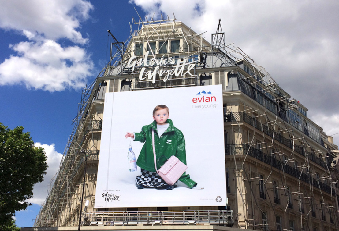 La nouvelle campagne evian® « oversize » invite à découvrir le monde à travers les yeux d’un bébé