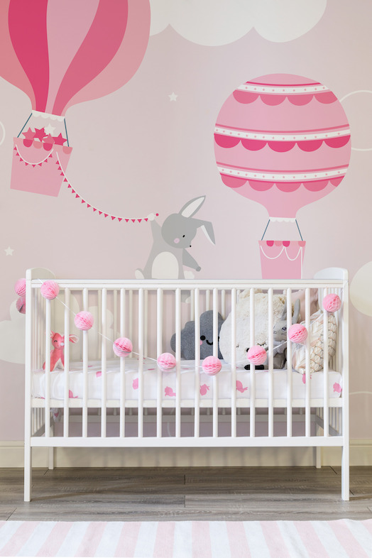 2. Hot Air Balloons - Pink