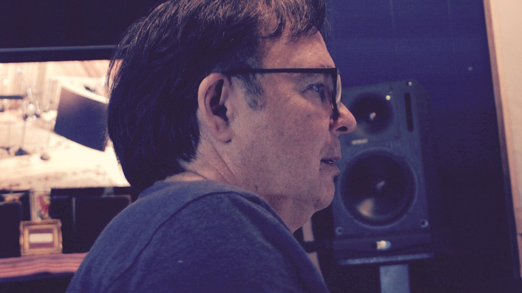 Mark Hallman at work - still from The Shopkeeper