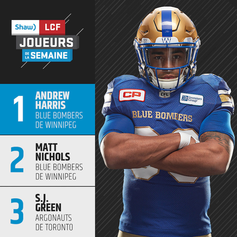Joueurs de la semaine 9, présentés par Shaw