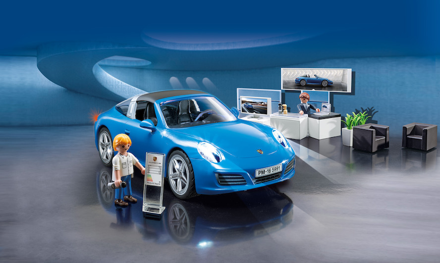 PLAYMOBIL redéfinit l’élégance avec la nouvelle Porsche 911 Targa 4S au format miniature