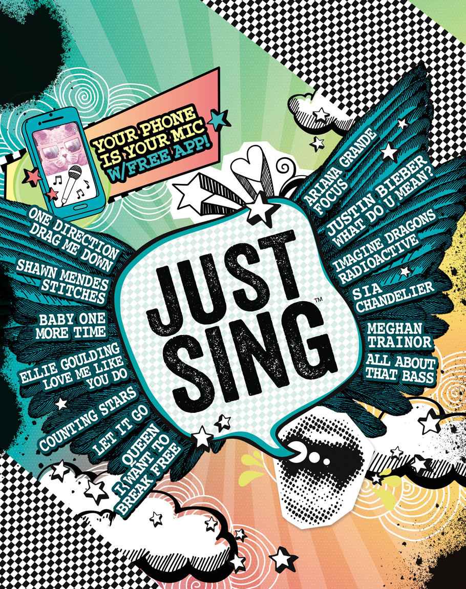 CONVIÉRTETE EN EL MEJOR CANTANTE CON JUST SING™, EL NUEVO JUEGO MUSICAL DE UBISOFT®