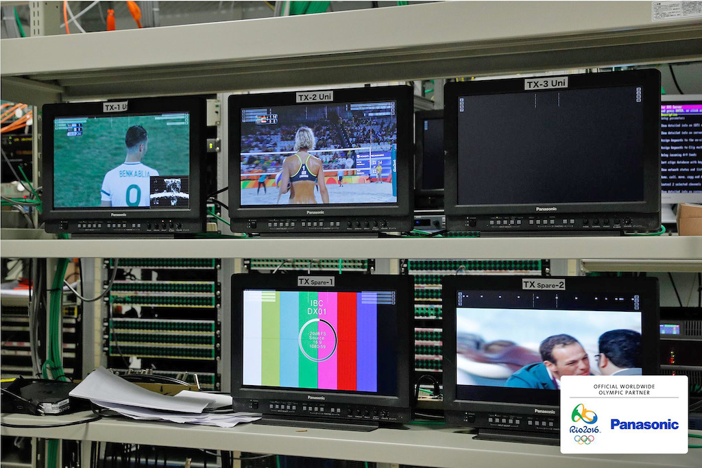 Panasonic @ JJOO Rio 2016 Equipo Video Broadcast