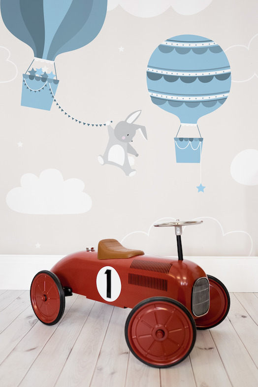 2. Hot Air Balloons - Blue
