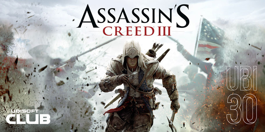 UBISOFT CLUB SUMERGE A LOS JUGADORES EN EL CORAZÓN DE LA REVOLUCIÓN NORTEAMERICANA CON ASSASSIN’S CREED III® PARA PC