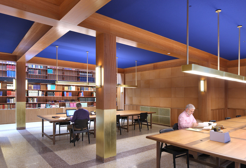 Museum Plantin-Moretus, nieuwe leeszaal, foto: Filip Dujardin