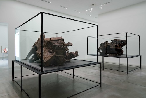 Peter Buggenhout, The Blind Leading The Blind #31, 2009 | The Blind Leading The Blind #28, 2009<br/>M – Museum Leuven, 2015<br/>Photo: Dirk Pauwels