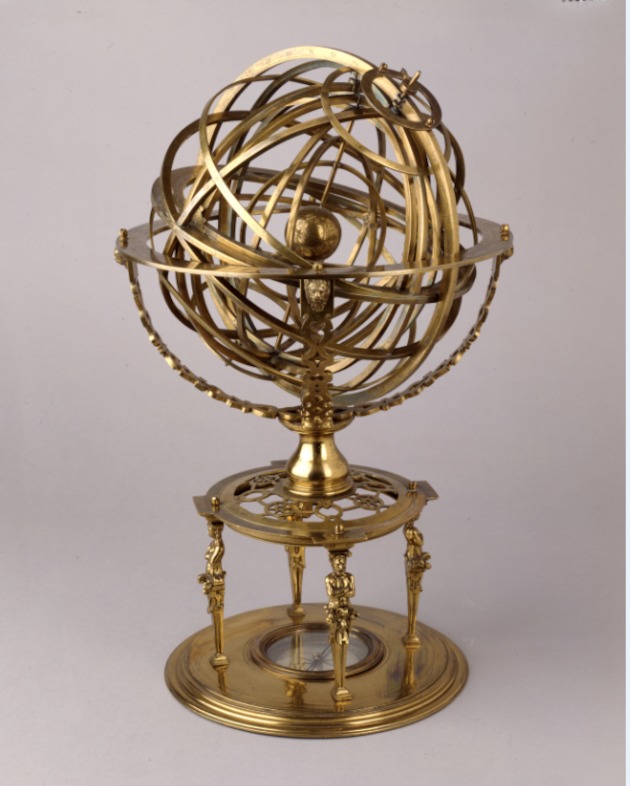 In Search of Utopia © Armillary Sphere, 1573, Bayerisches Nationalmuseum, Munich.