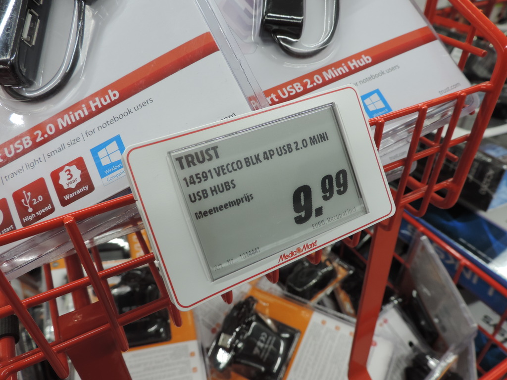 Digitale prijsaanduiding