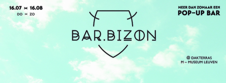 BAR.BIZON. MEER DAN ZOMAAR EEN POP-UP BAR