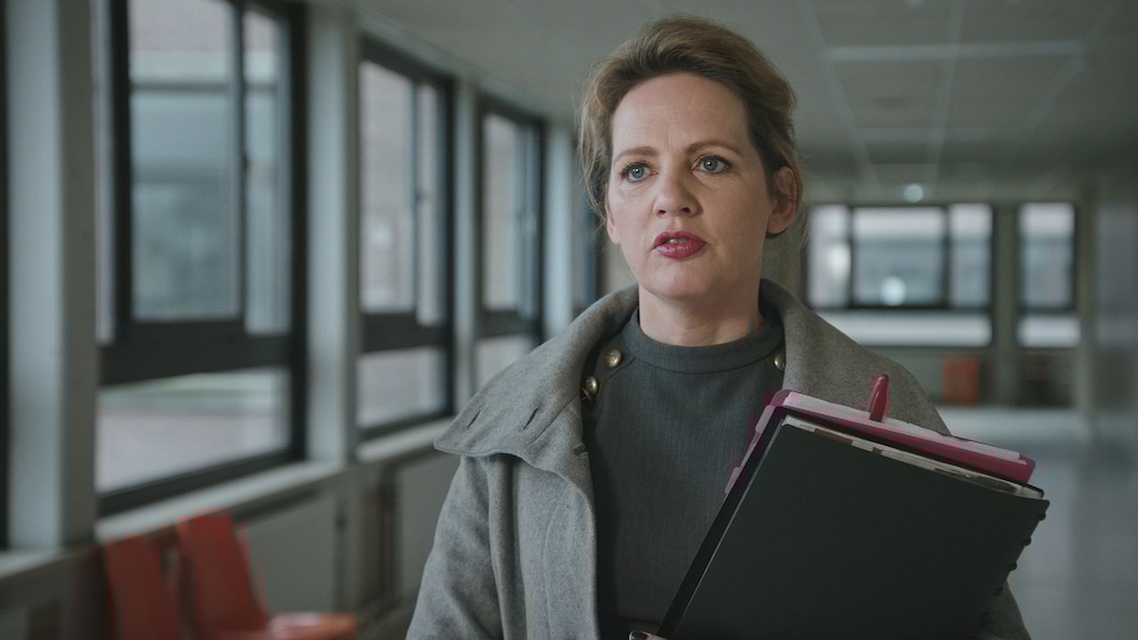 Maaike Cafmeyer in De klas (c) VRT