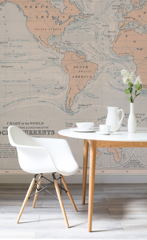 Ocean Currents World Map