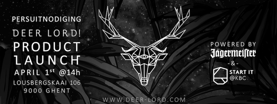 Persuitnodiging: Pak DEER LORD! mee uit op 1 april