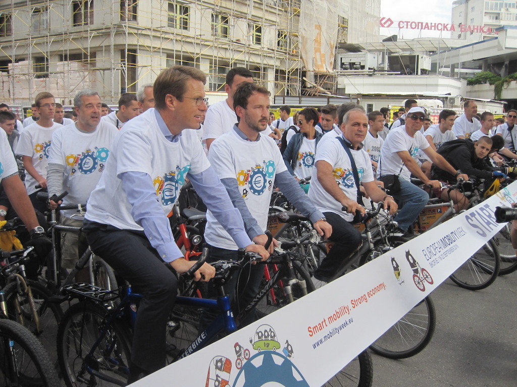 2016 EMW Example FYROM Car Free Day Skopje 2