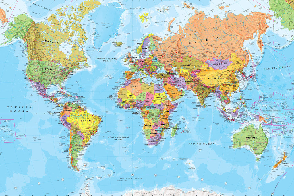 Political World Map