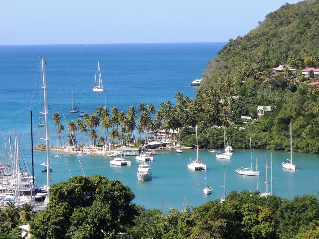 Marigot Bay. Saint Lucia