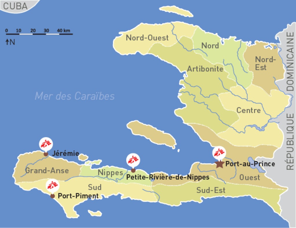 Les projets de MSF en Haïti