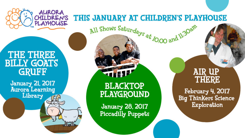 Aurora Theatre welcomes the New Year with theatrical programming for all ages